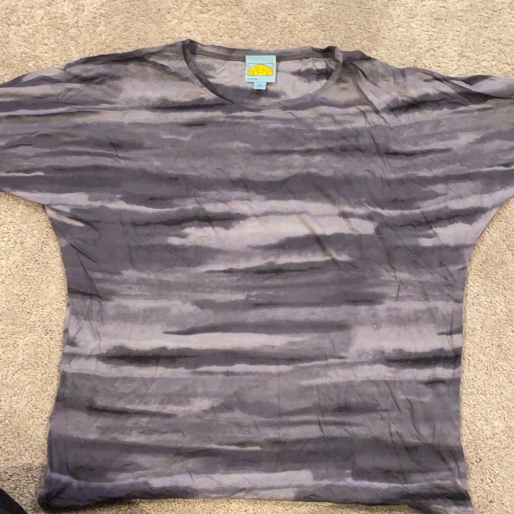 C&C California tie dye quarter sleeve